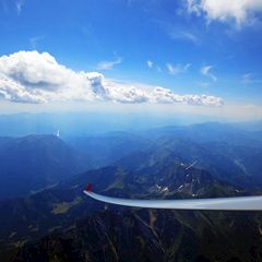 Flugwegposition um 13:15:49: Aufgenommen in der Nähe von Gai, 8793, Österreich in 3121 Meter